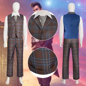 14th Doctor Waistcoat and Pants Doctor Who Fourteenth Cosplay Outfit