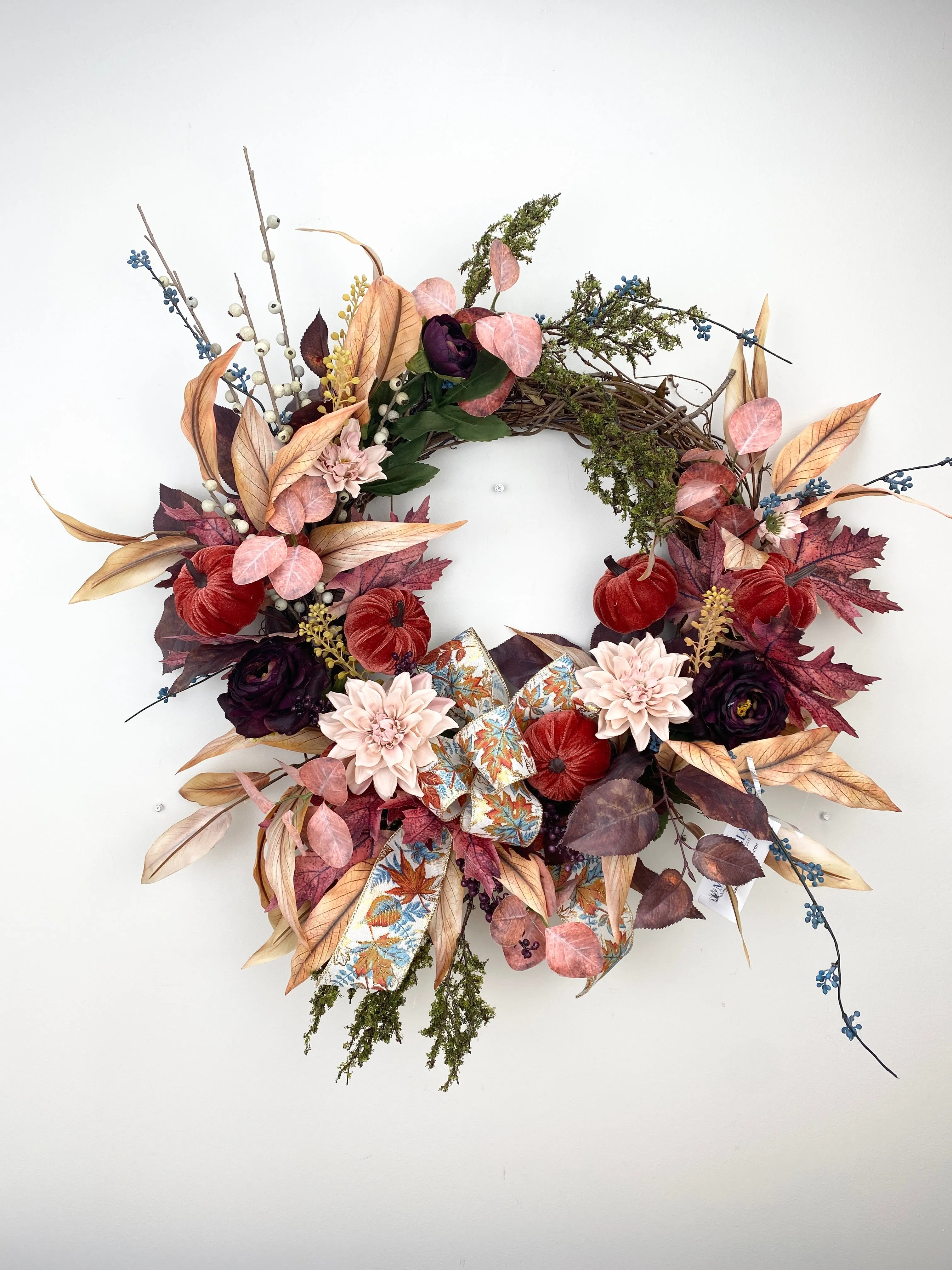 27" Autumn Palette Wreath