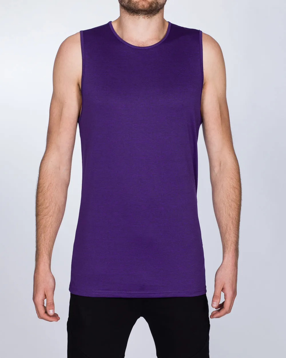 2t Tall Tank Top (purple)