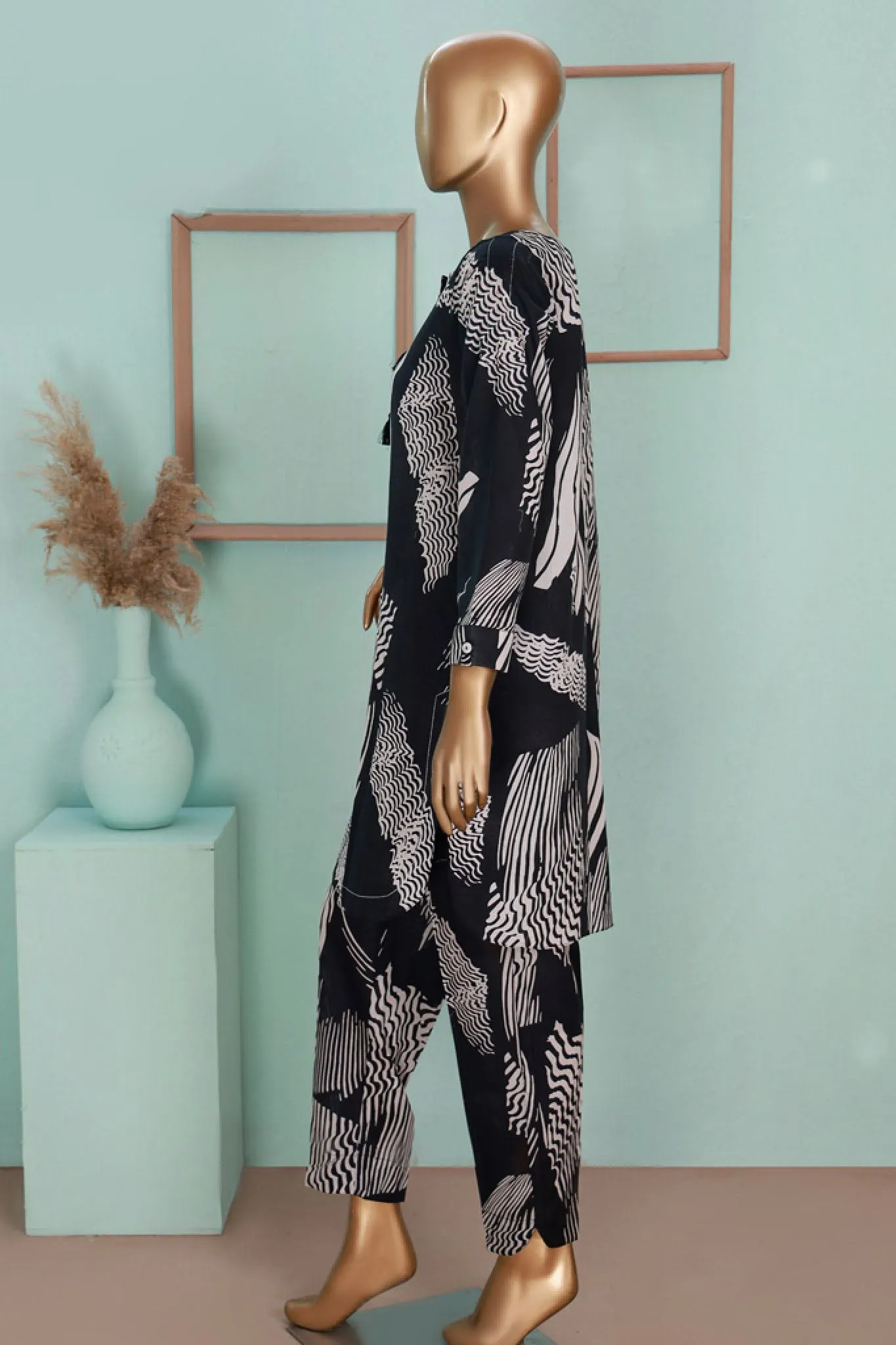 Afsane Eid Drop By HZ Stitched 2 Piece Printed Co Ords Collection'2024-PCL-405