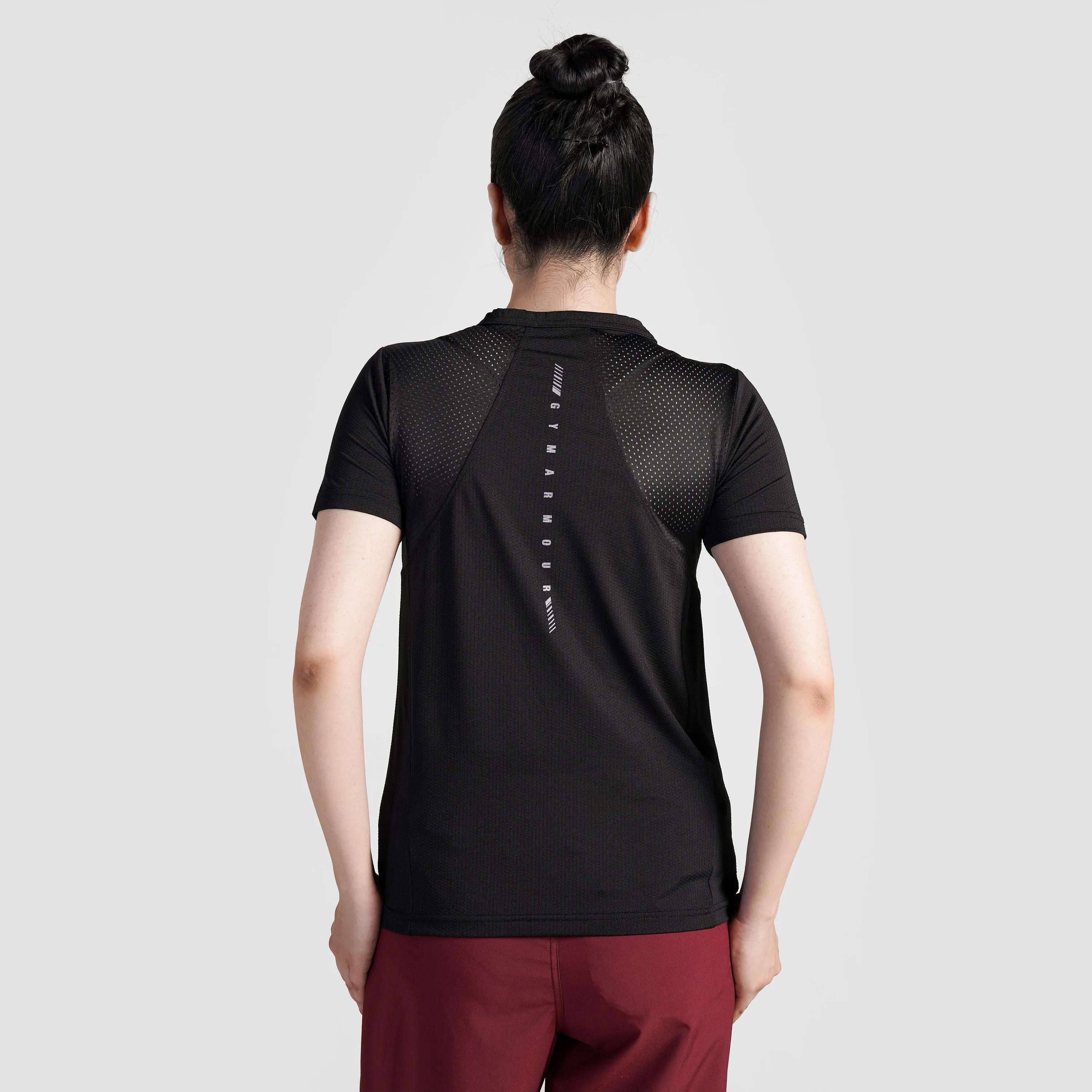 Air Flow Run Tee (Black)