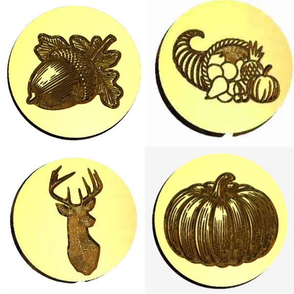 Autumn | Fall Design Wax Seal Stamps - 30  Designs