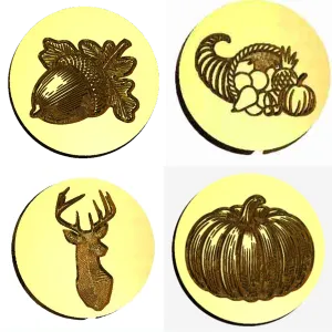 Autumn | Fall Design Wax Seal Stamps - 30  Designs