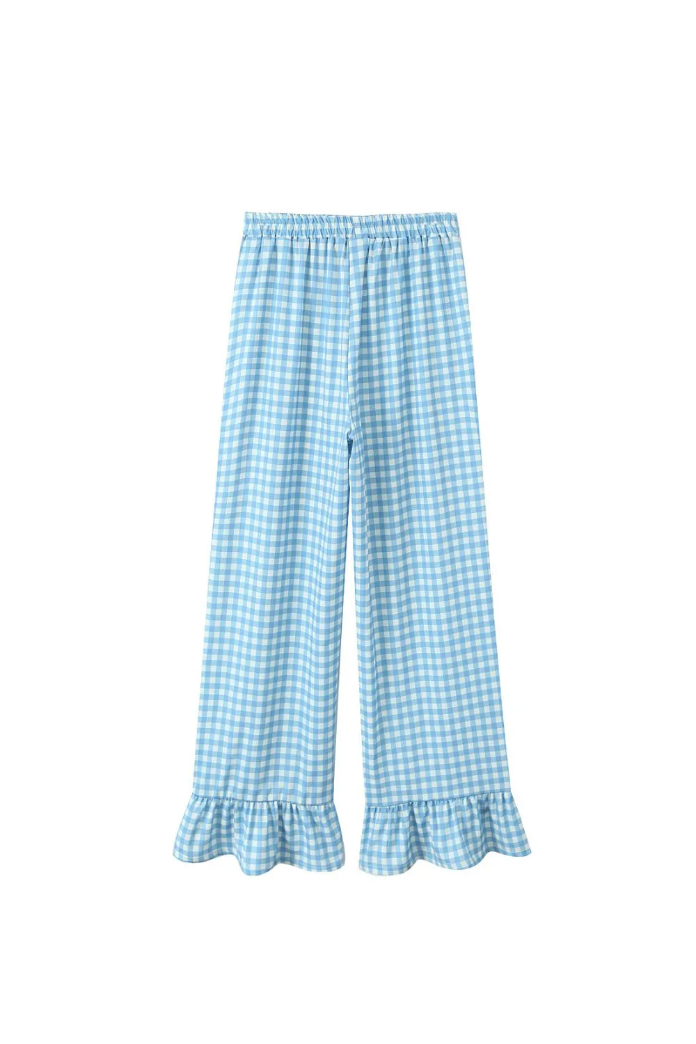 'Ava' Plaid Versatile Flared Pants (2 Colors)