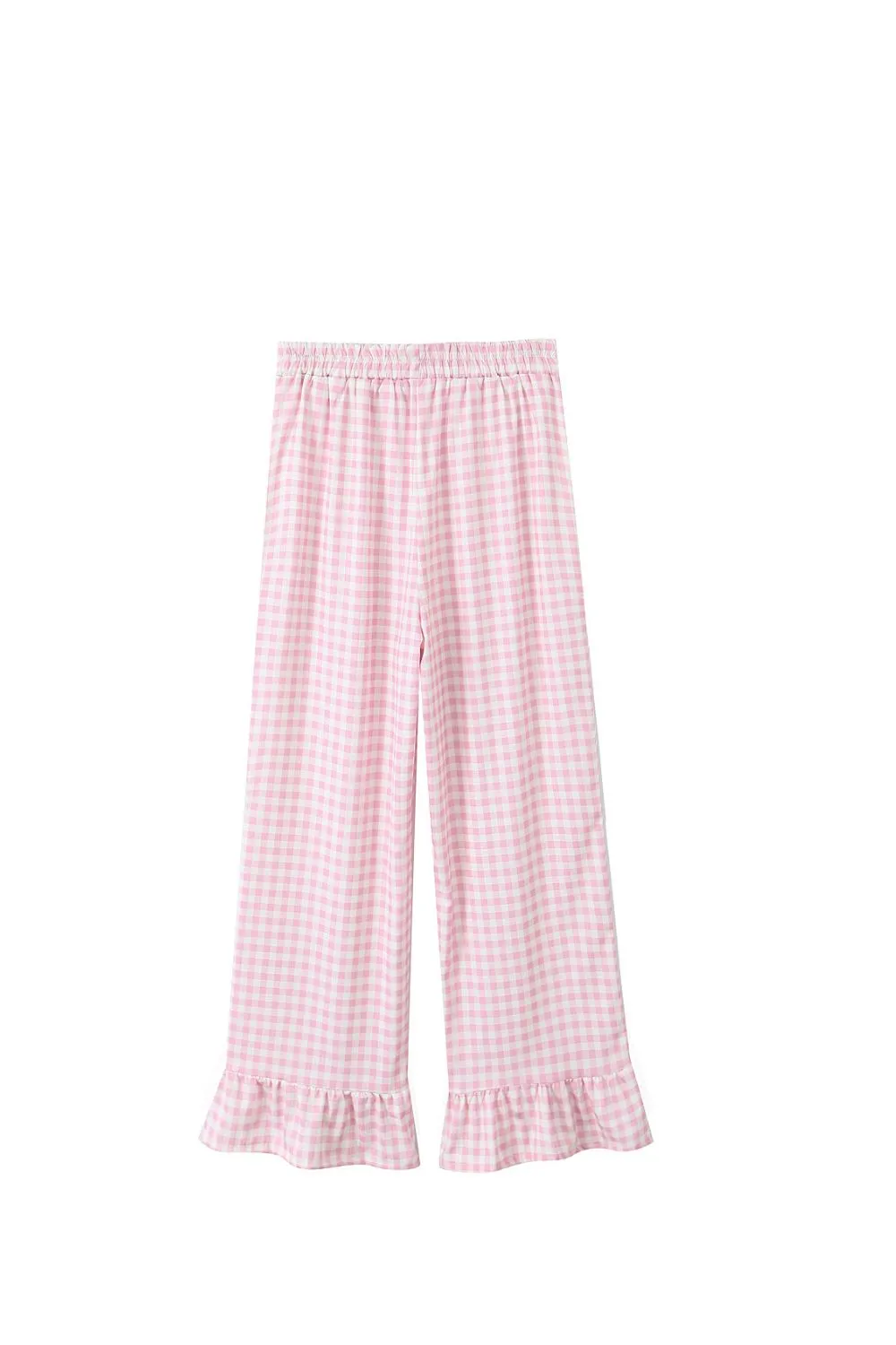 'Ava' Plaid Versatile Flared Pants (2 Colors)