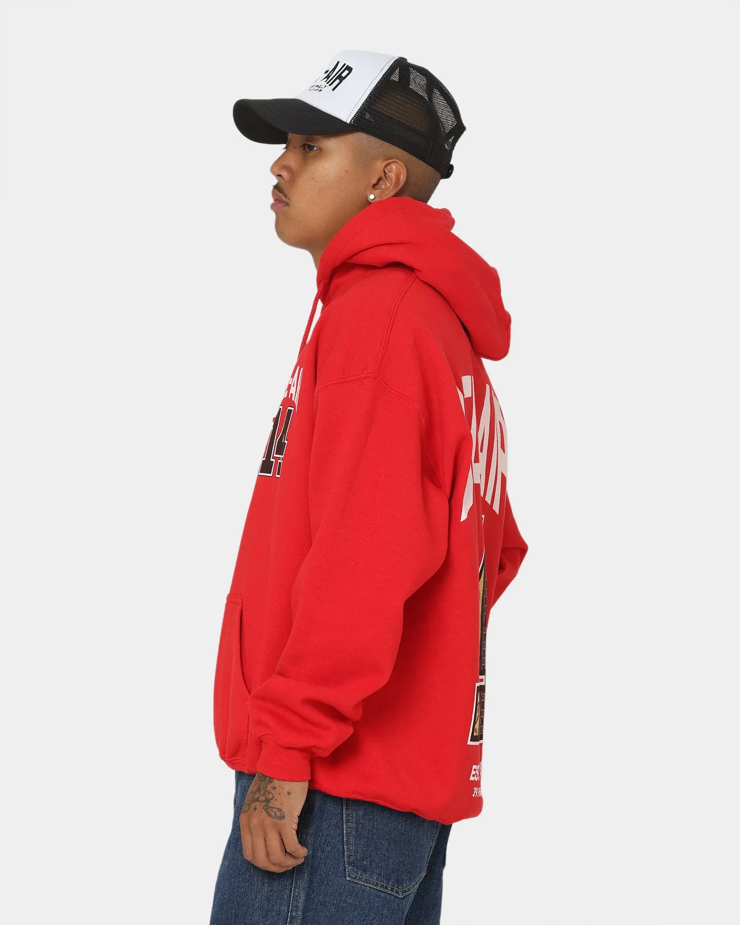 Bel Air Bel-Air 14 Hoodie Red