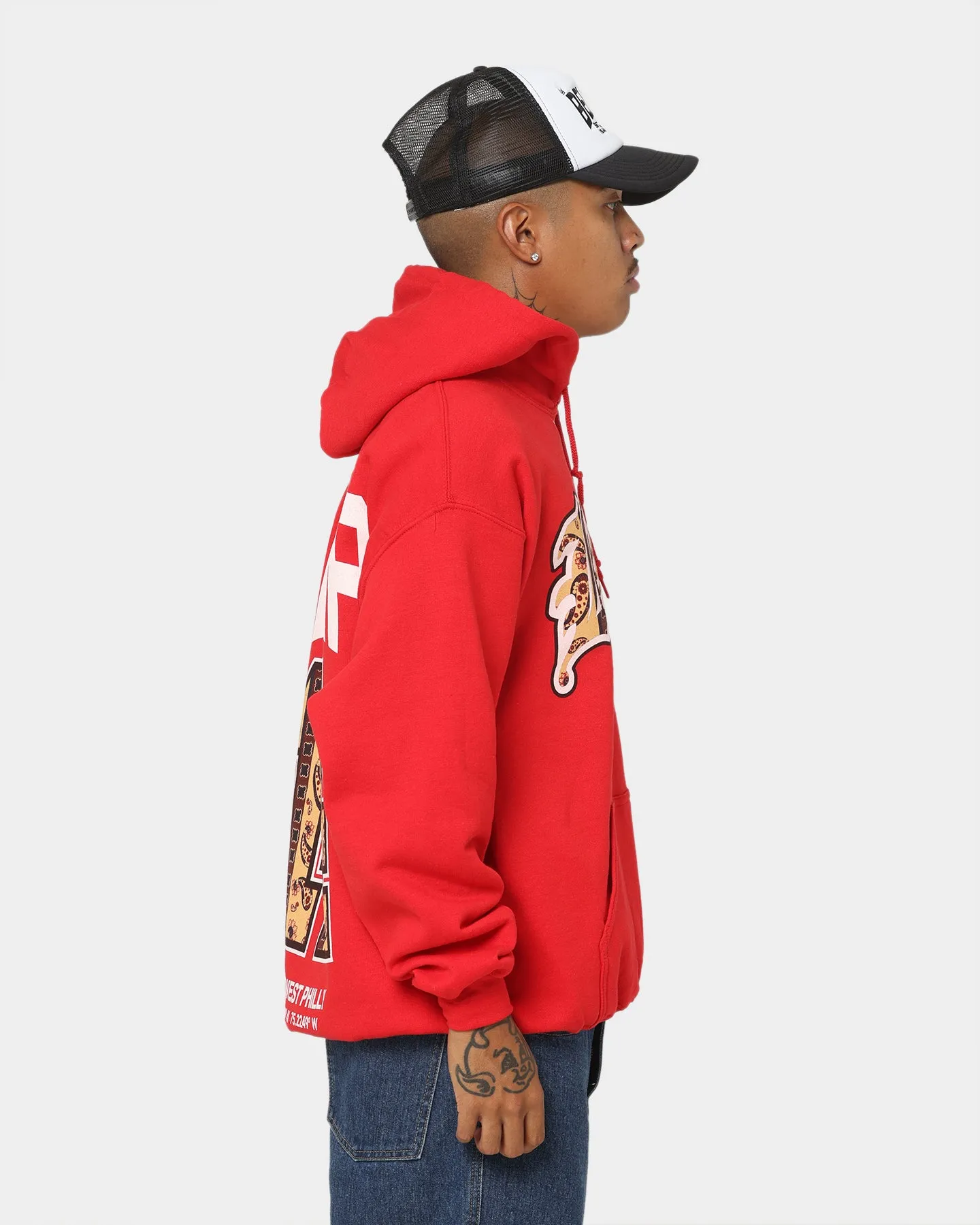 Bel Air Bel-Air 14 Hoodie Red