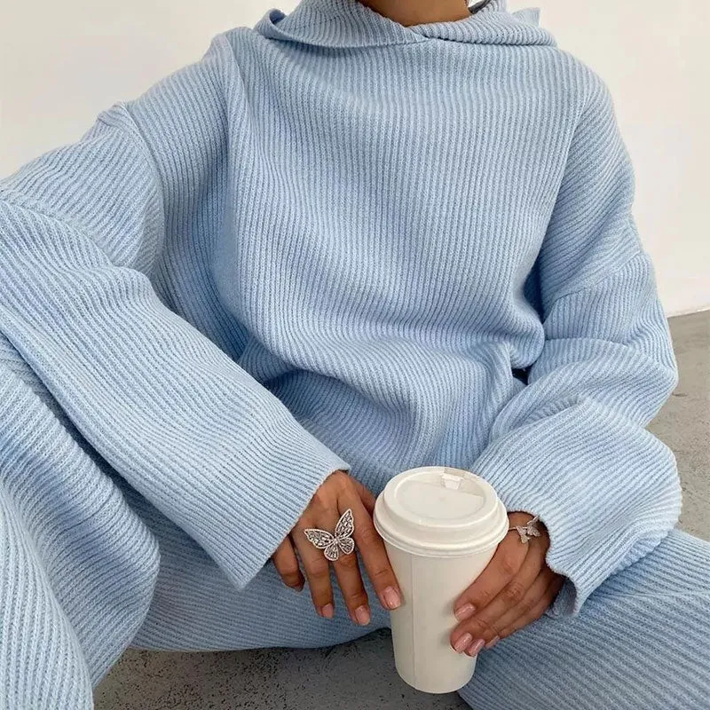 BerriesJam - Cozy Knitted Matching Loungewear Set