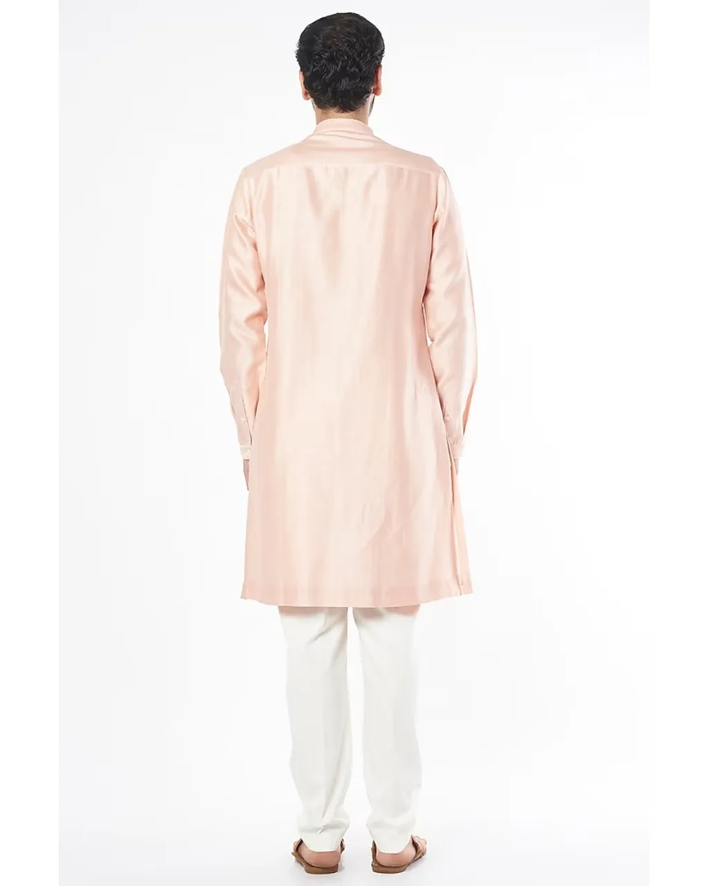 Blush Pink Embroidered Kurta Set