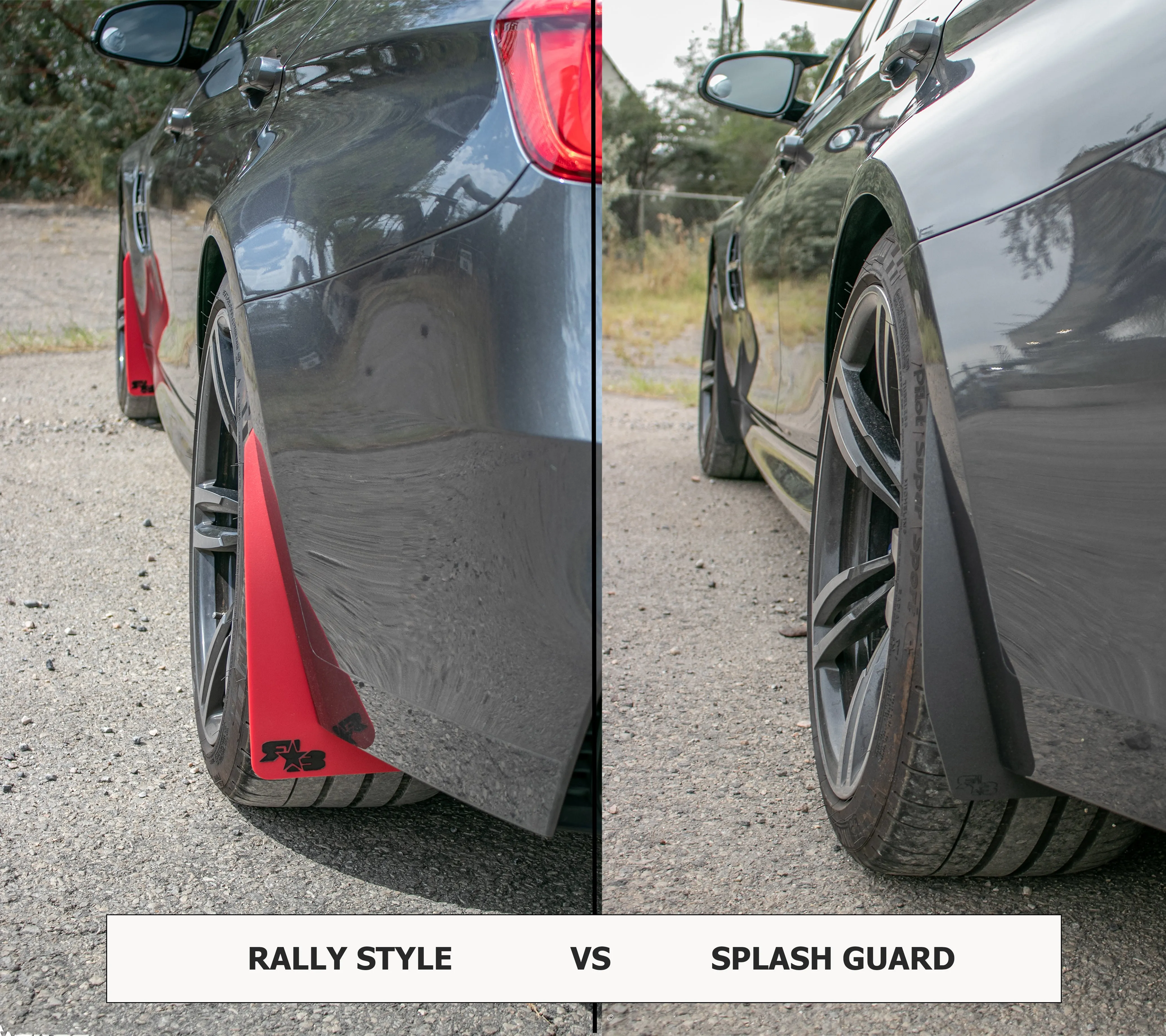 BMW M3 F80 2014-2018 Splash Guards & Rally Mud Flaps