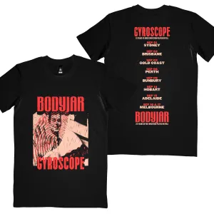 Bodyjar x Gyroscope Tour Tee (Black)