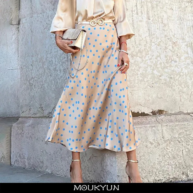 Boho Satin Skirt - 2 prints