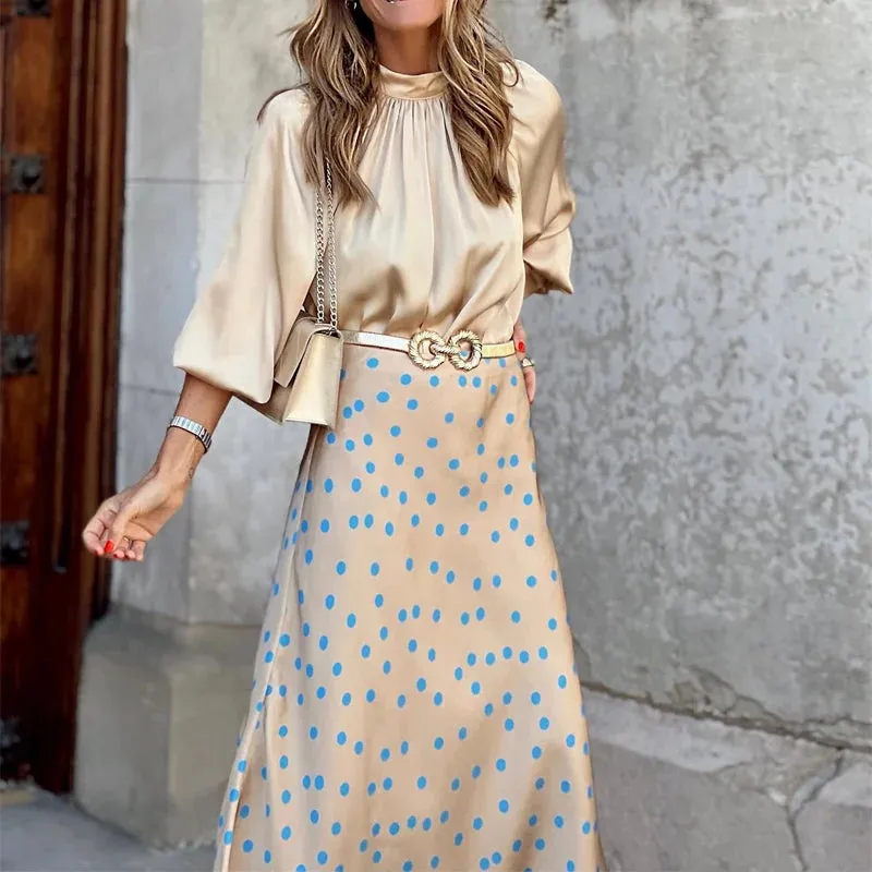 Boho Satin Skirt - 2 prints