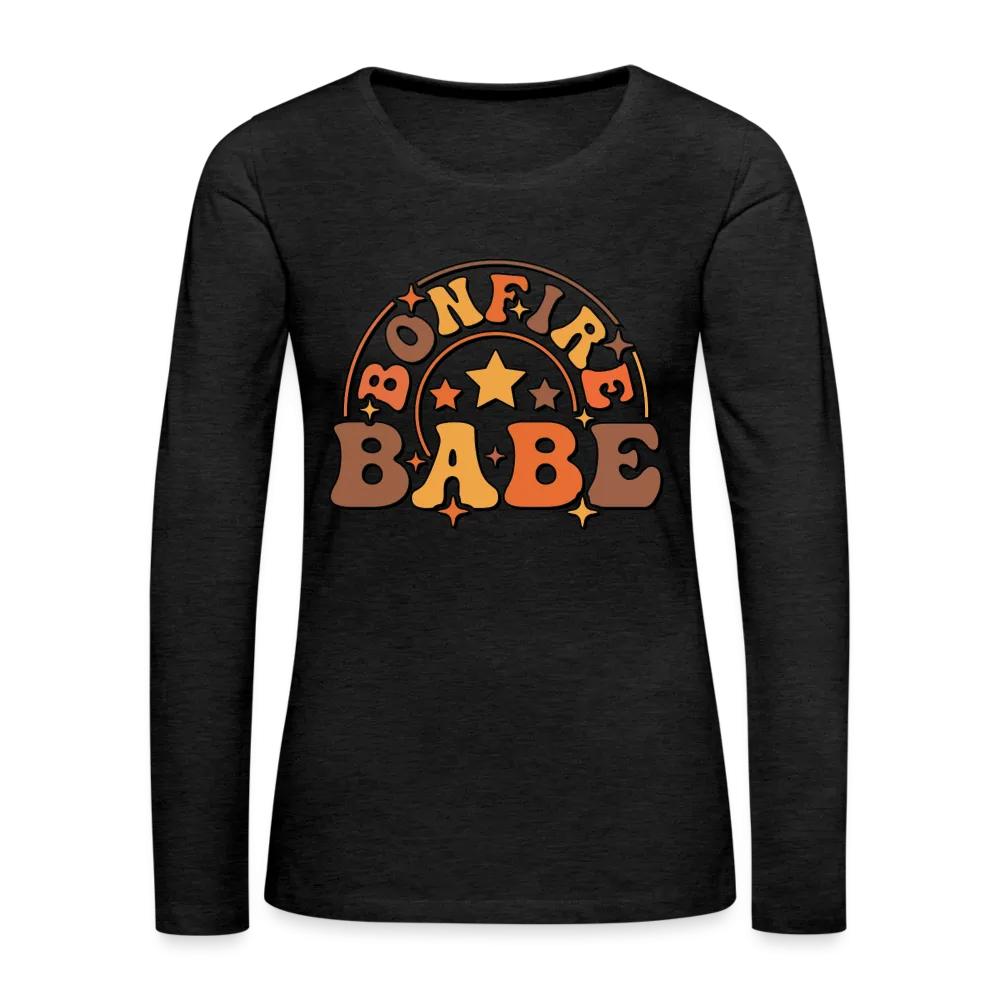 Bonfire Babe : Women's Premium Long Sleeve T-Shirt