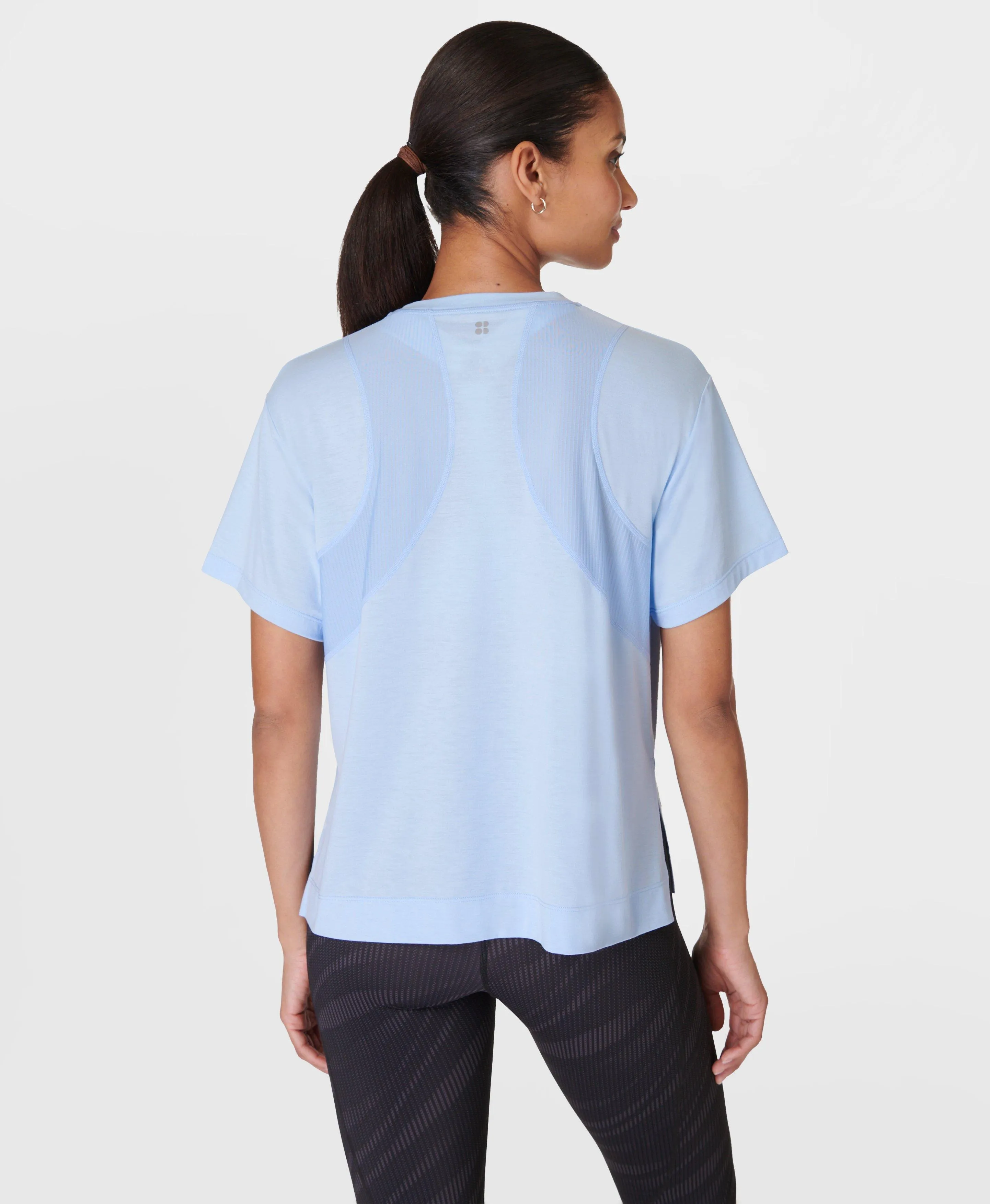 Breathe Easy Circuit T-shirt Sb9918 Breeze-Blue