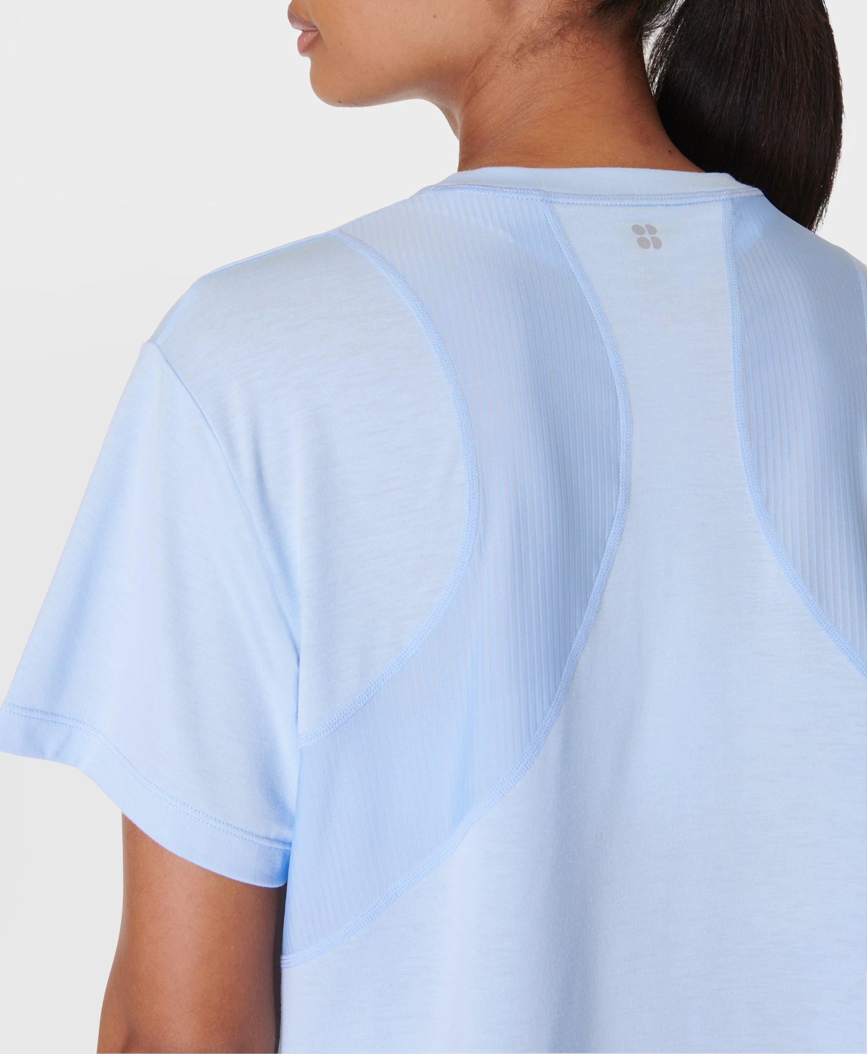 Breathe Easy Circuit T-shirt Sb9918 Breeze-Blue