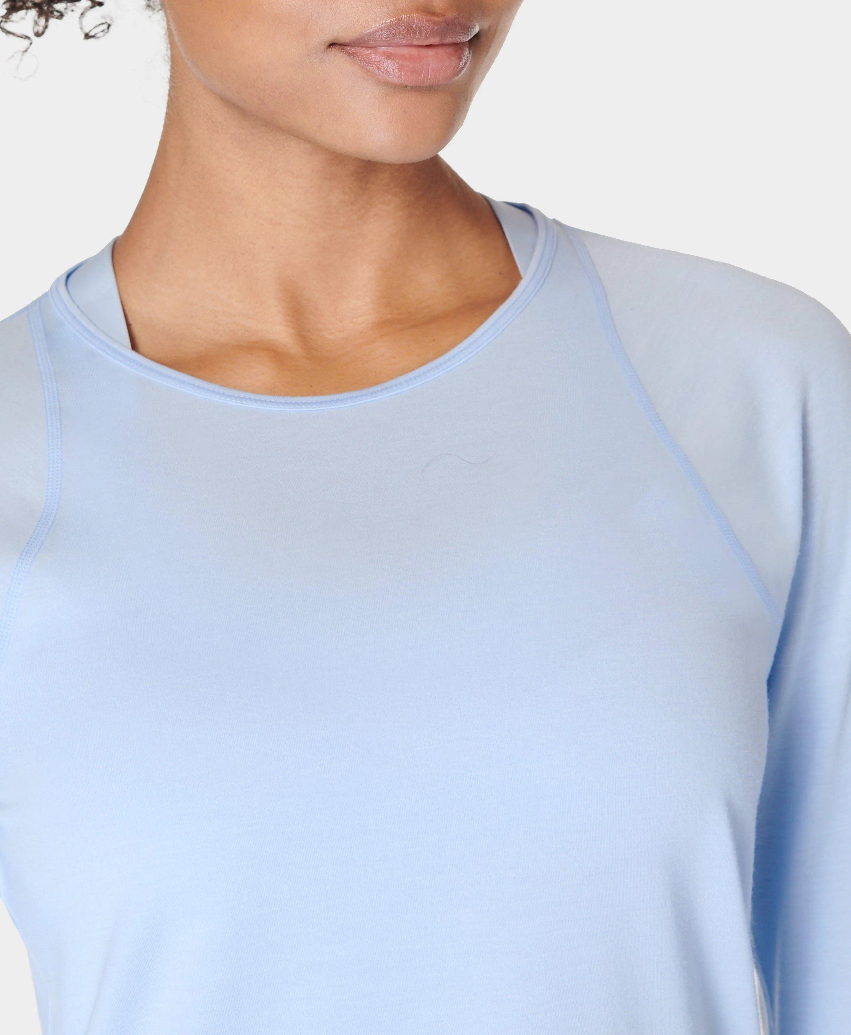 Breathe Easy Long Sleeve Top Sb9122 Breeze-Blue