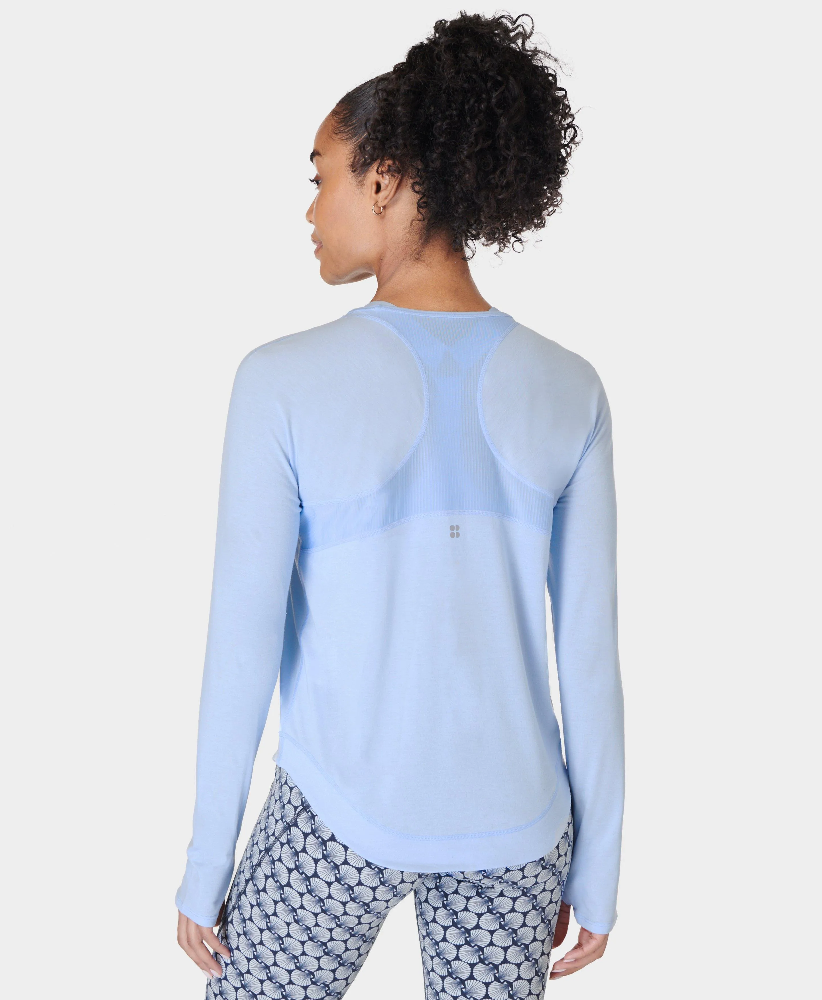 Breathe Easy Long Sleeve Top Sb9122 Breeze-Blue