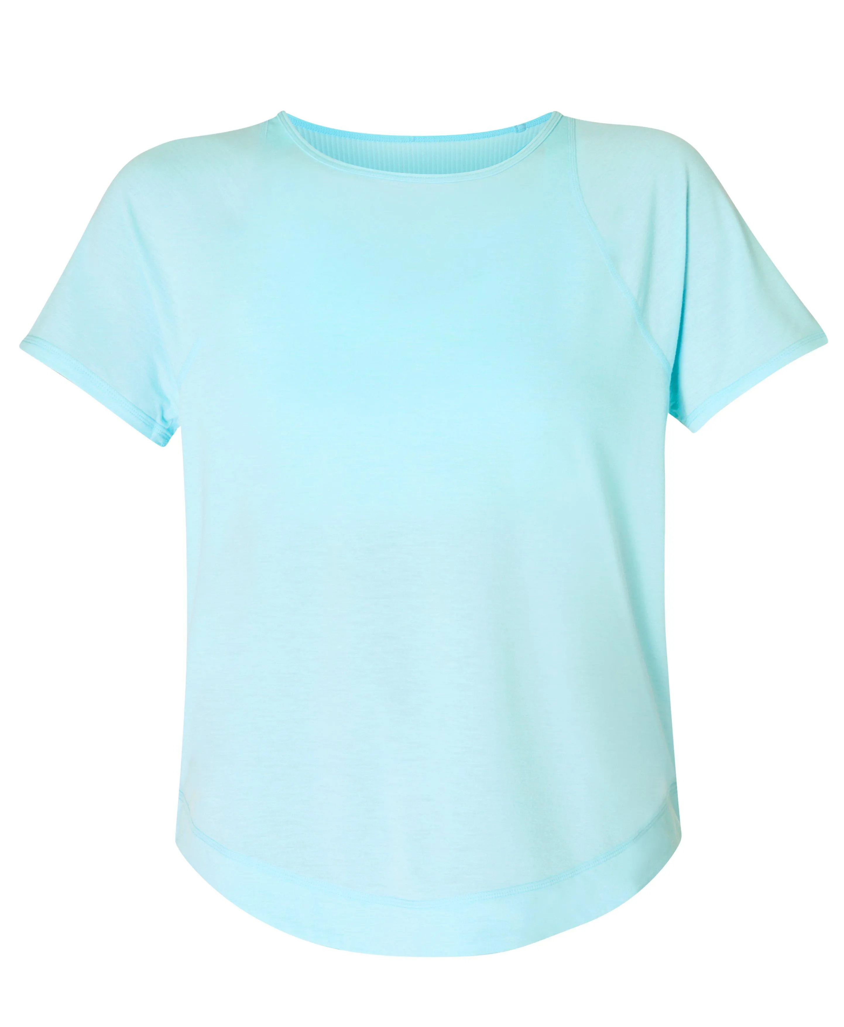 Breathe Easy T-shirt Sb9121 Aqua-Pop-Blue