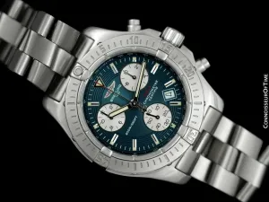 Breitling Chrono Colt Super Quartz Chronograph Ref. A73380 Mens Watch - Stainless Steel