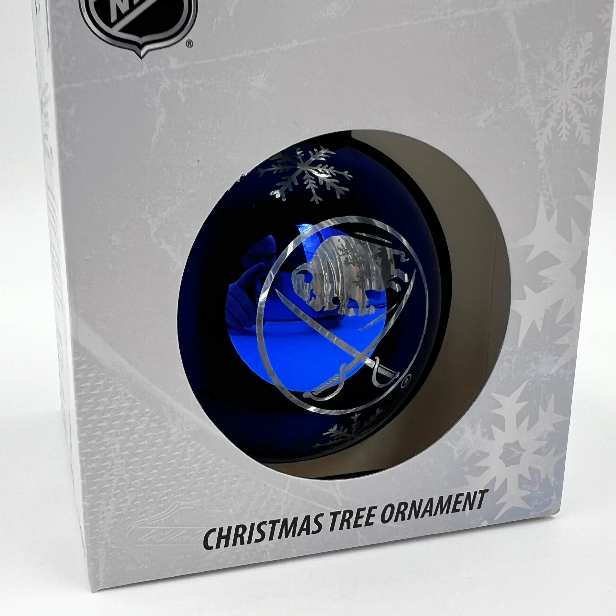 Buffalo Sabres Light Up Ball Ornament