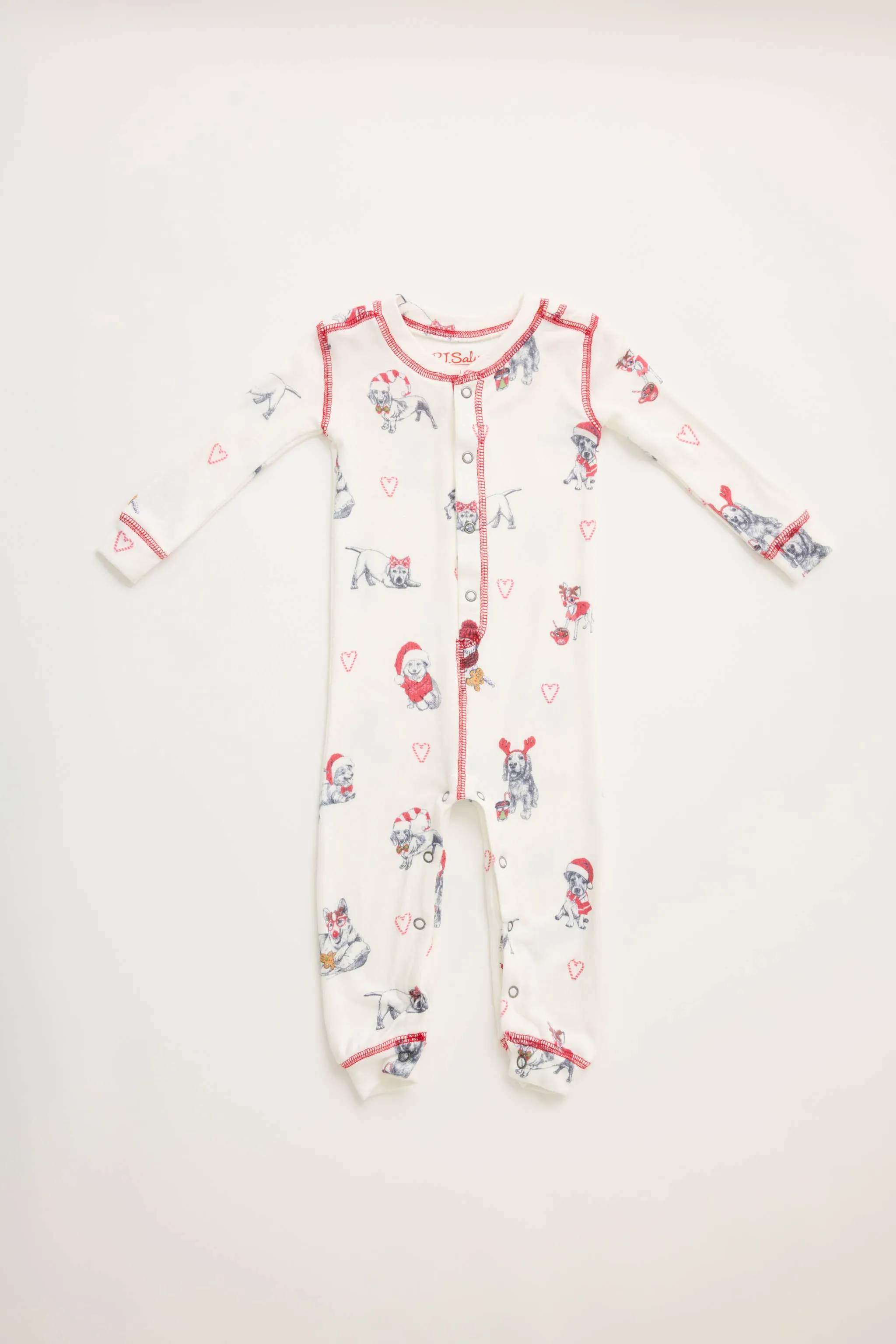 Candy Cane Lane Infant Romper