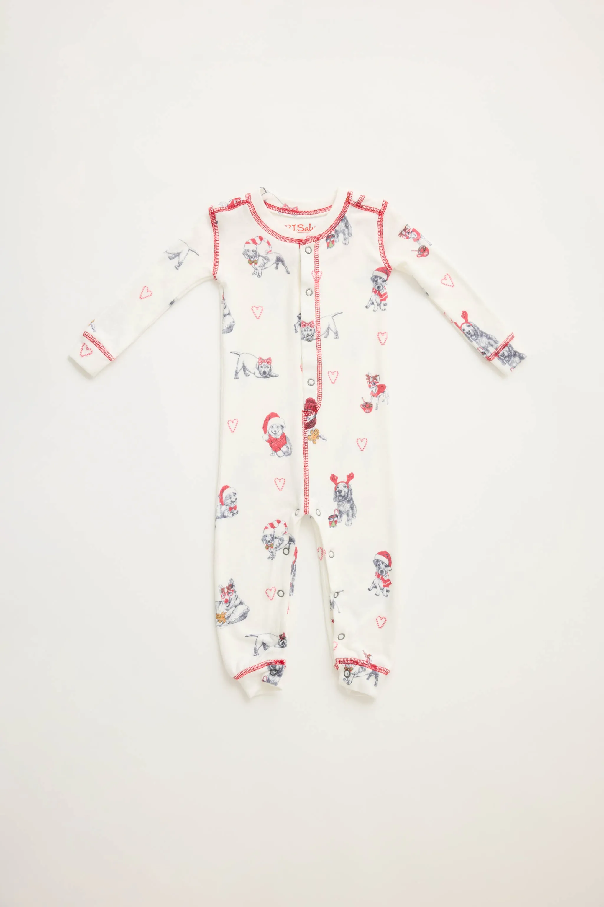 Candy Cane Lane Infant Romper