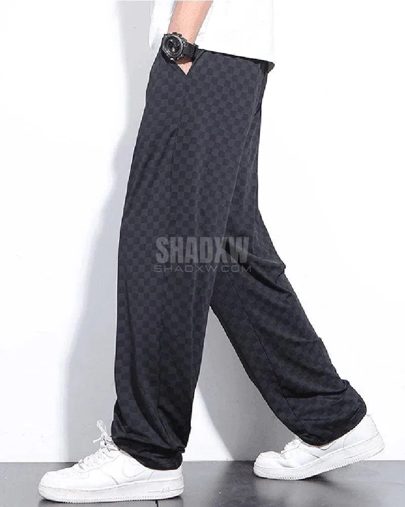 Checkerboard Pants Mens