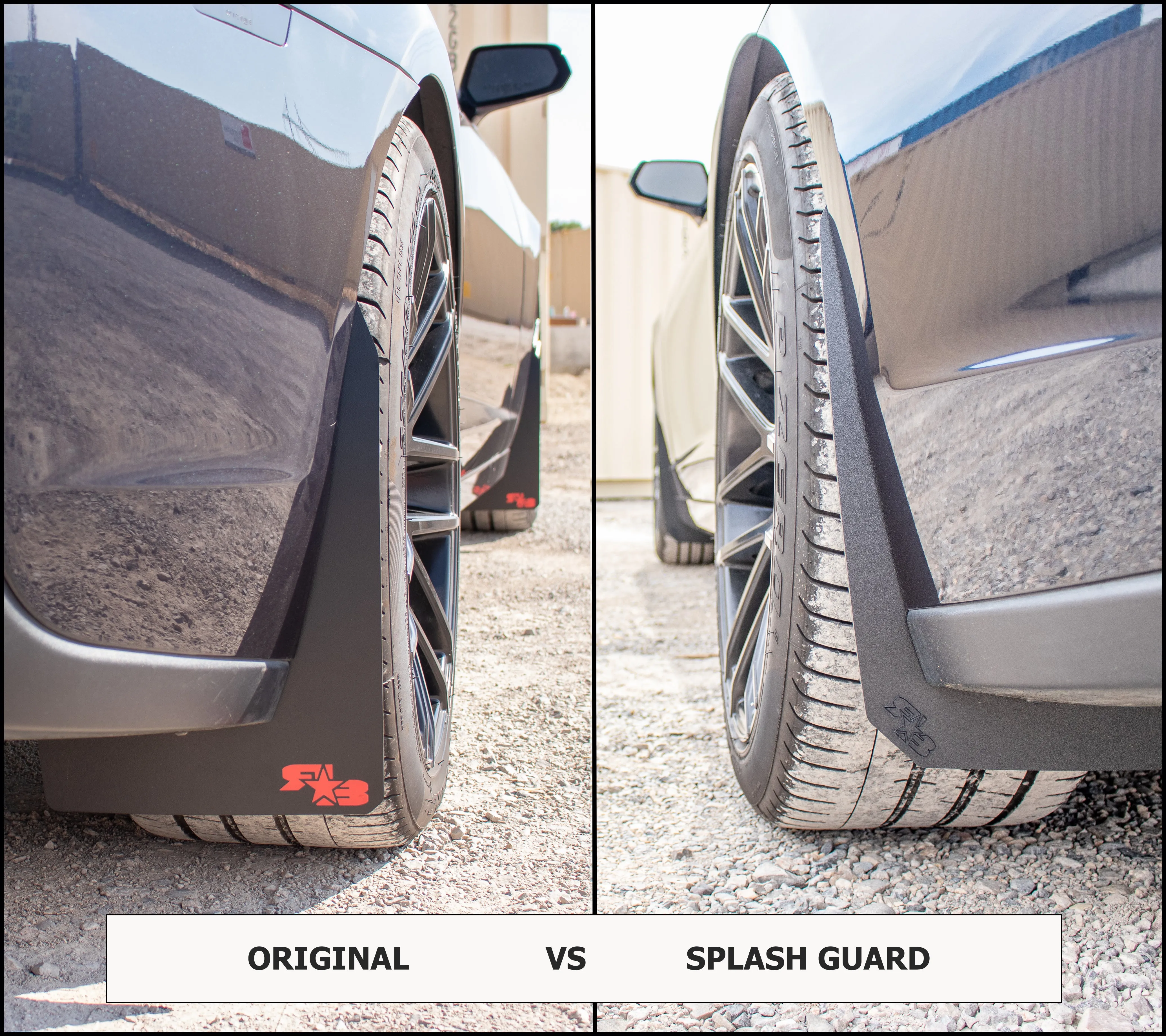 Chevrolet Camaro (5th Gen) 2014-2015 Splash Guards & Rally Mud Flaps