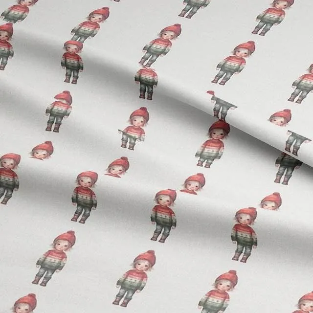 Christmas Boy Fabric