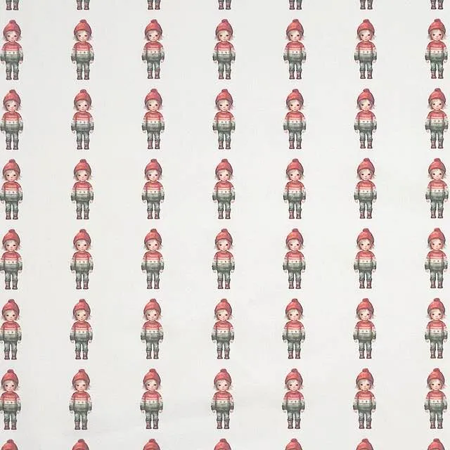 Christmas Boy Fabric