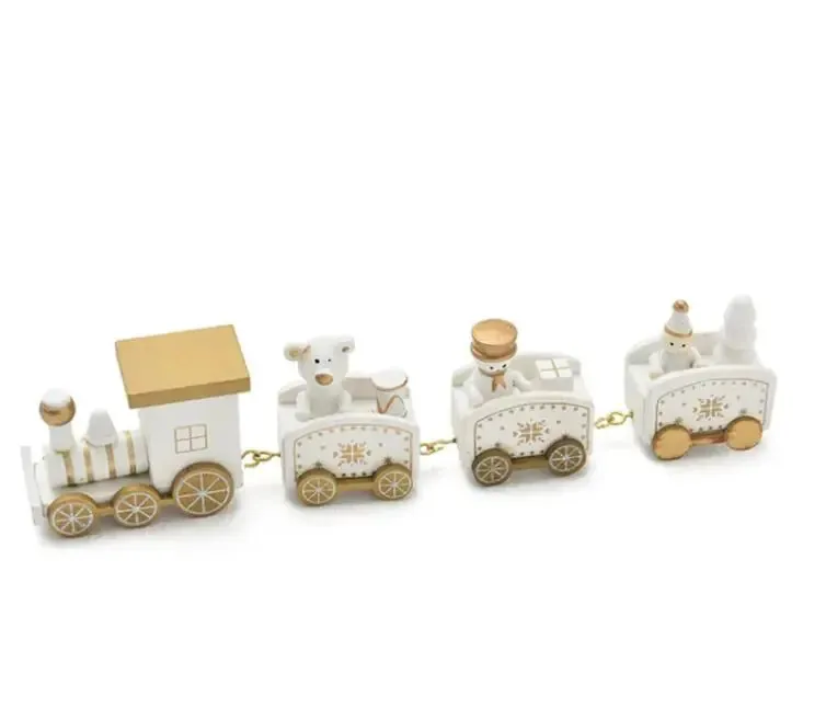 Christmas Wooden Train Ornament