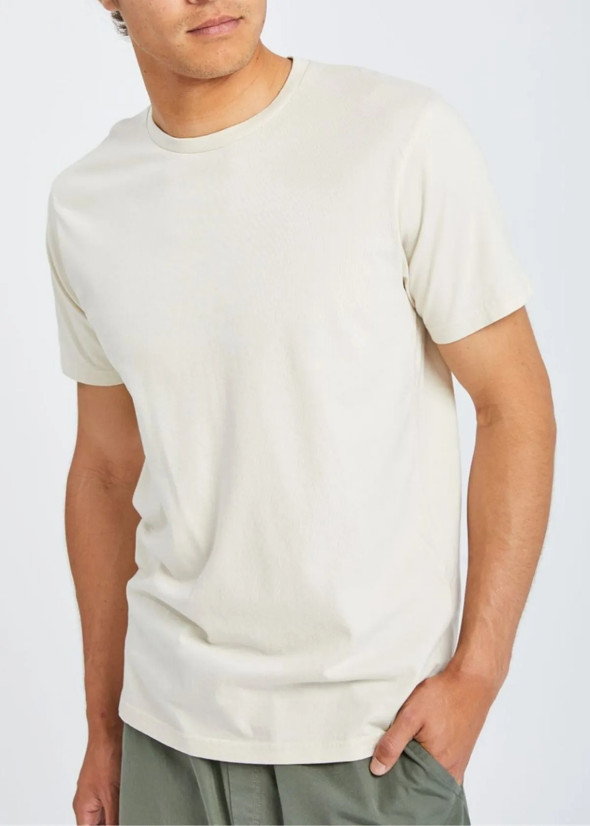 Classic Organic Tee Dusty Olive