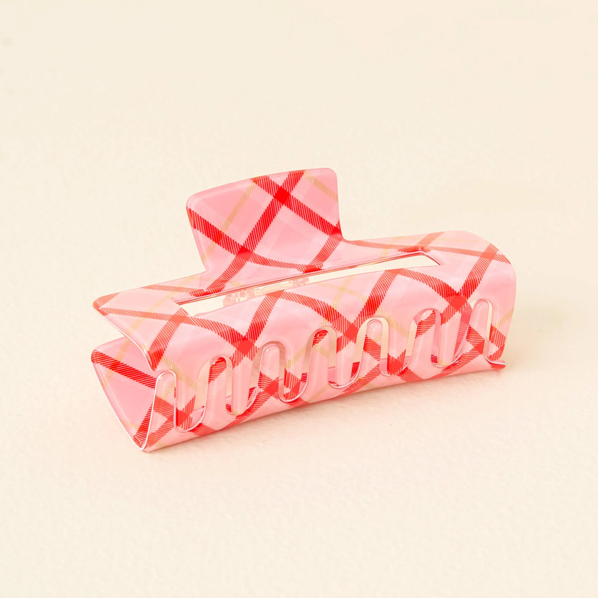 Claw Clip - Festive Plaid