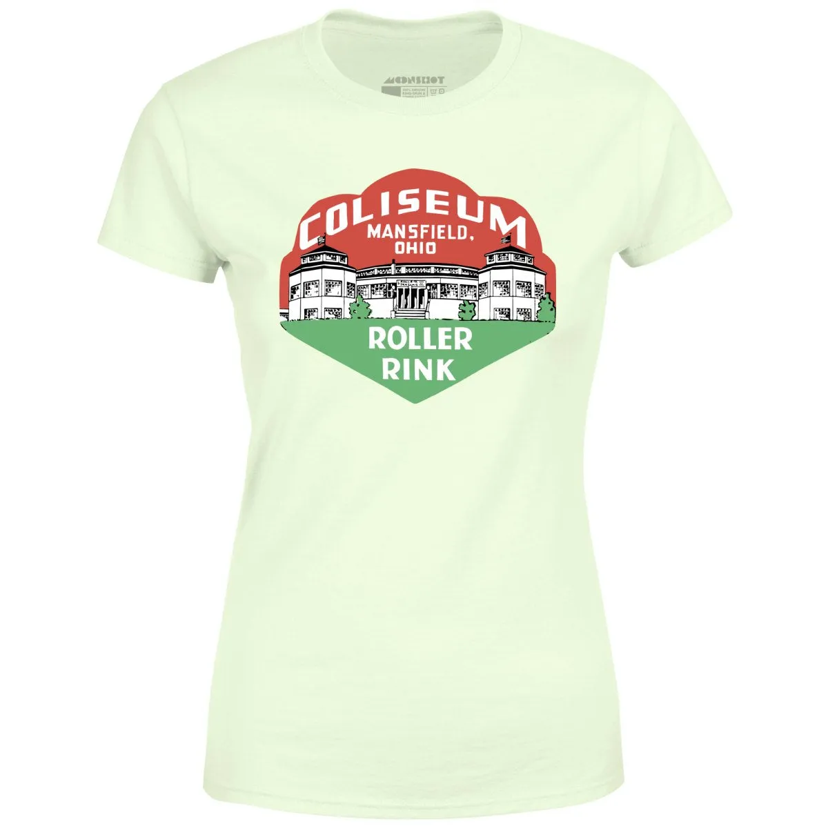 Coliseum - Mansfield, OH - Vintage Roller Rink - Women's T-Shirt