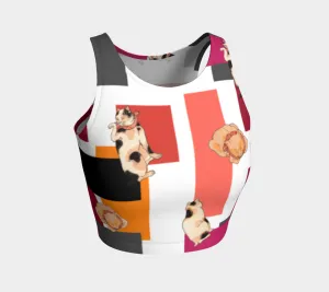 Cool Cat Athletic Crop Top