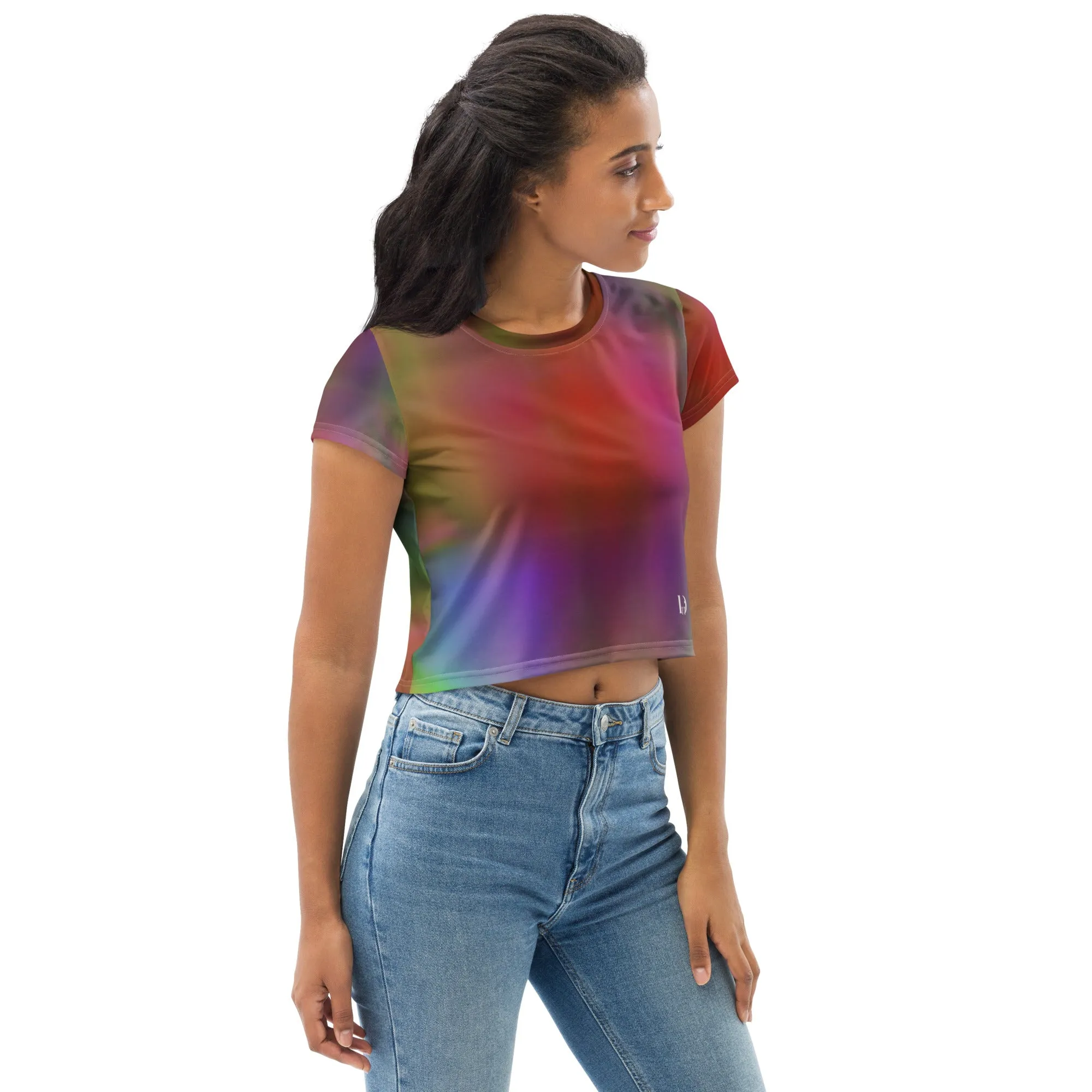 Descendants of the Island Tartan Crop Tee