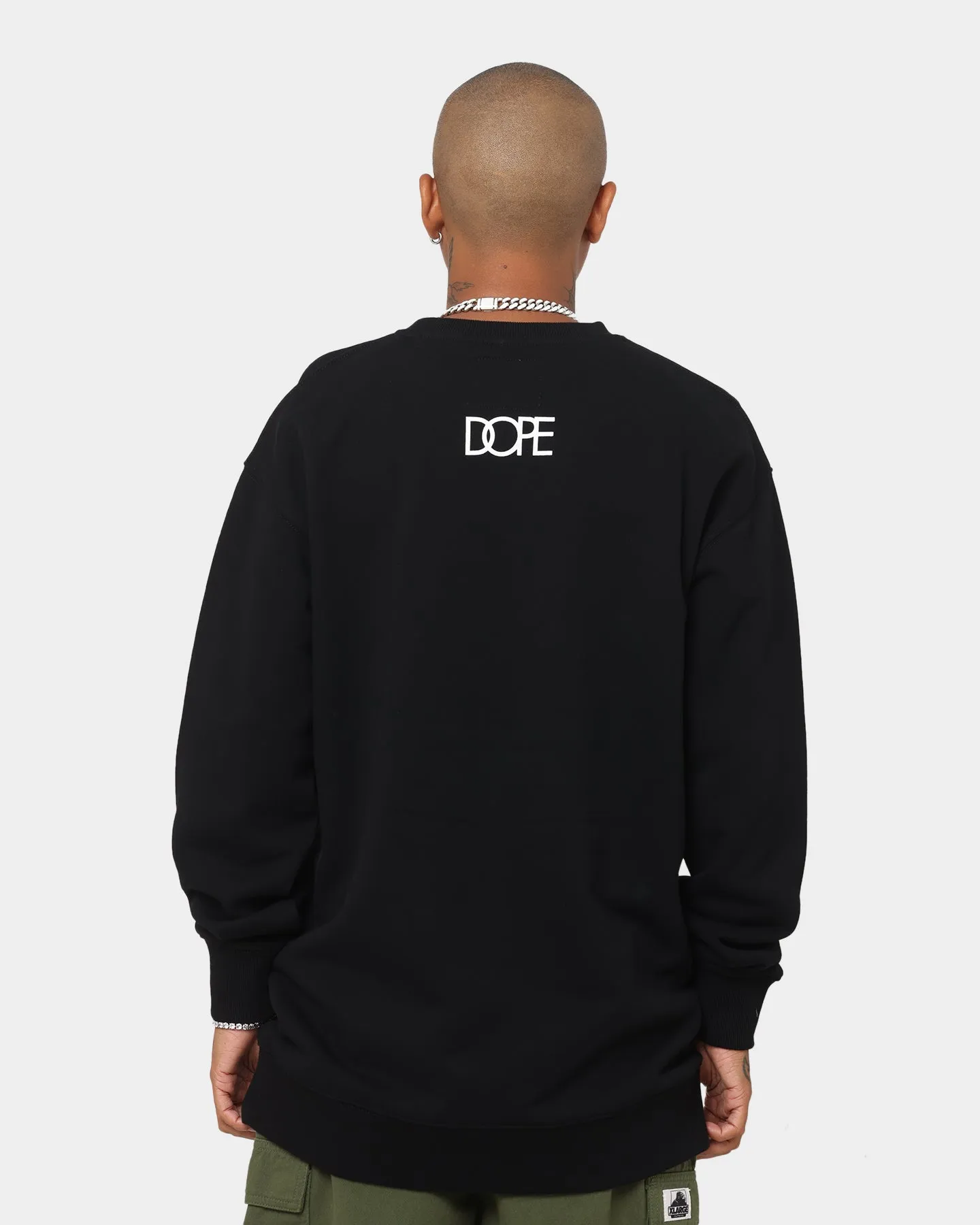 Dope Daisy Power Crewneck Black/White/Yellow