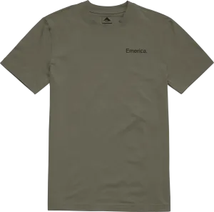 Emerica Lockup Tee, Moss