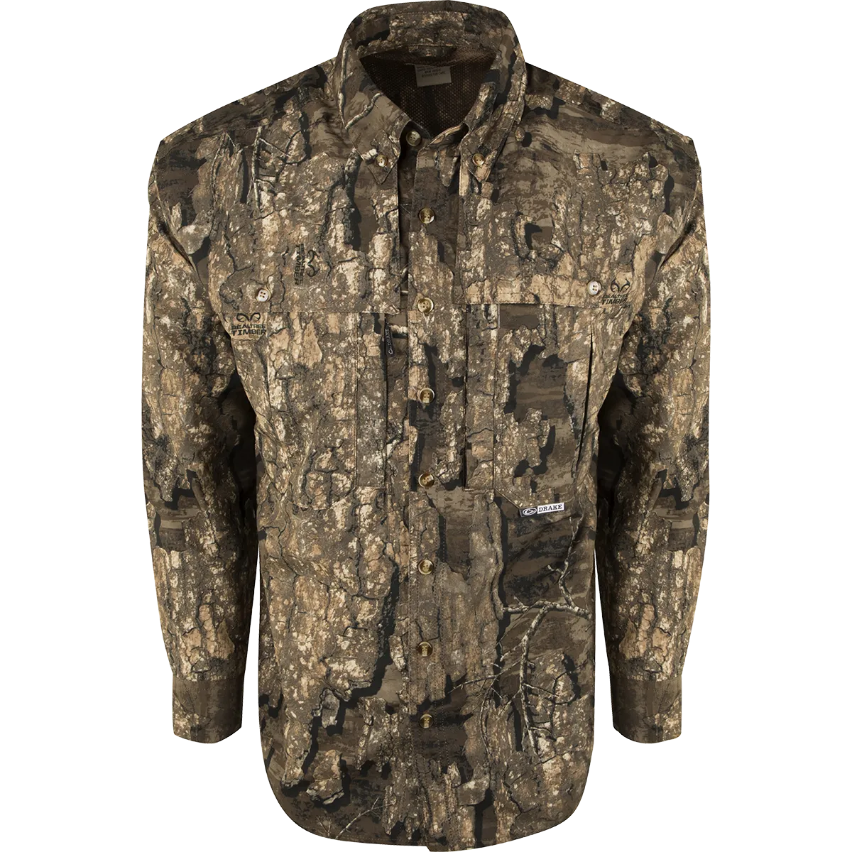 EST Camo Wingshooter's Long Sleeve Shirt - Realtree