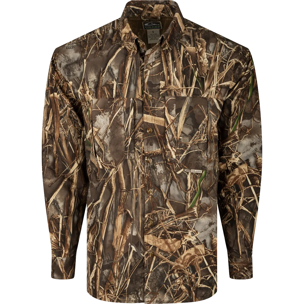 EST Camo Wingshooter's Long Sleeve Shirt - Realtree