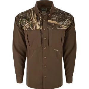 EST Camo Wingshooter's Long Sleeve Shirt - Realtree