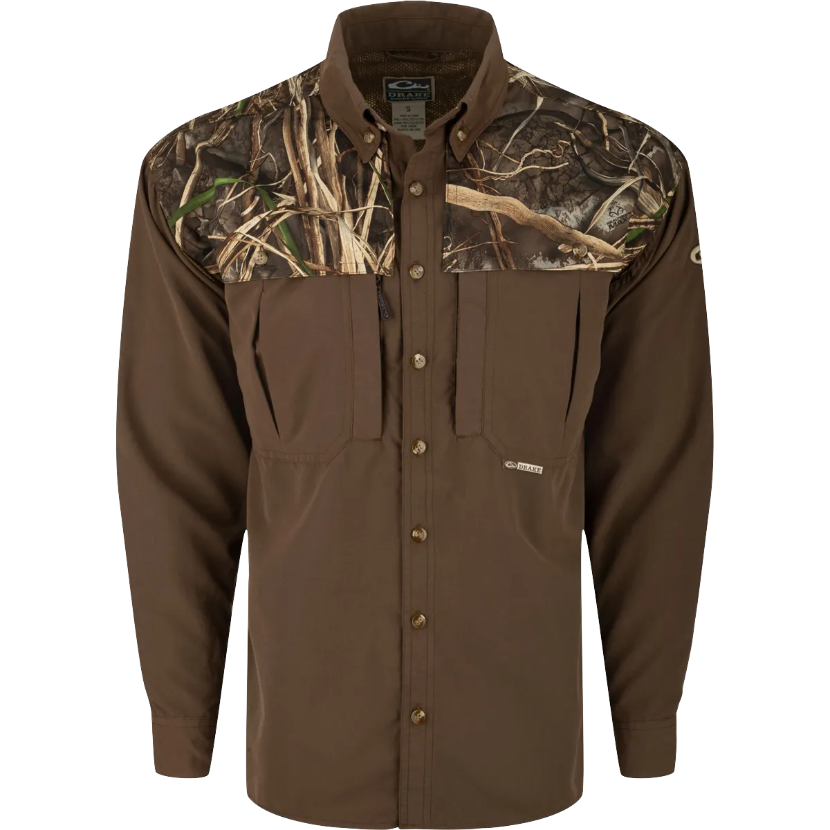 EST Camo Wingshooter's Long Sleeve Shirt - Realtree