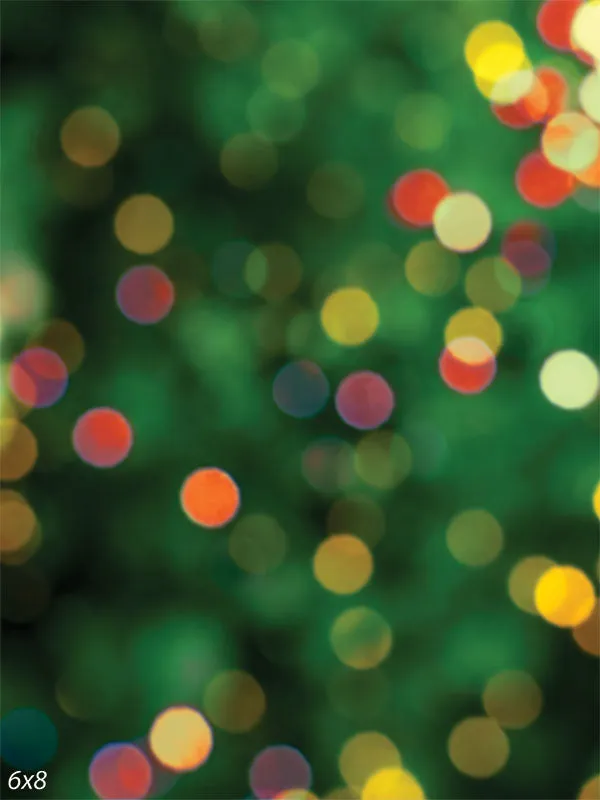 Festive Bokeh Photo Backdrop