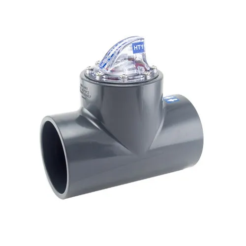 FlowVis Flow Meter with Tee 4"