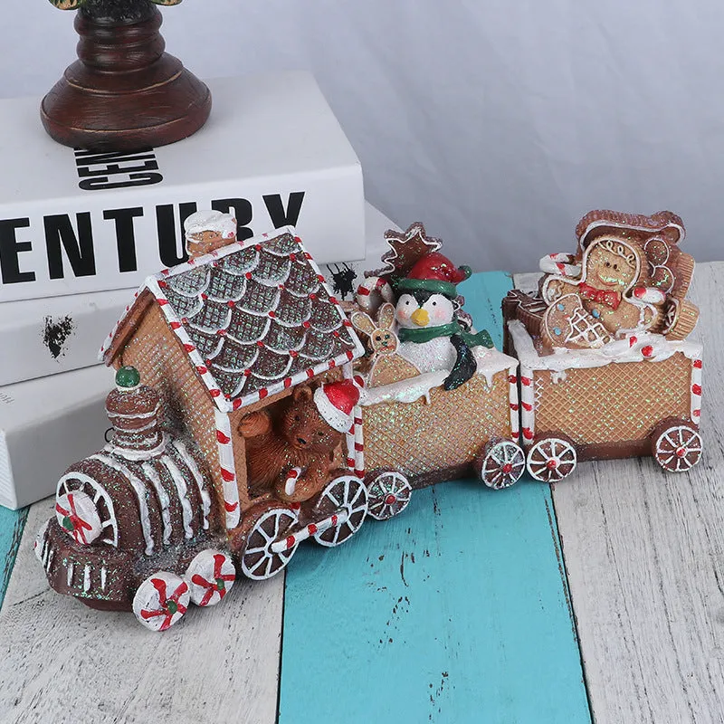 Gingerbread Train Christmas Decoration