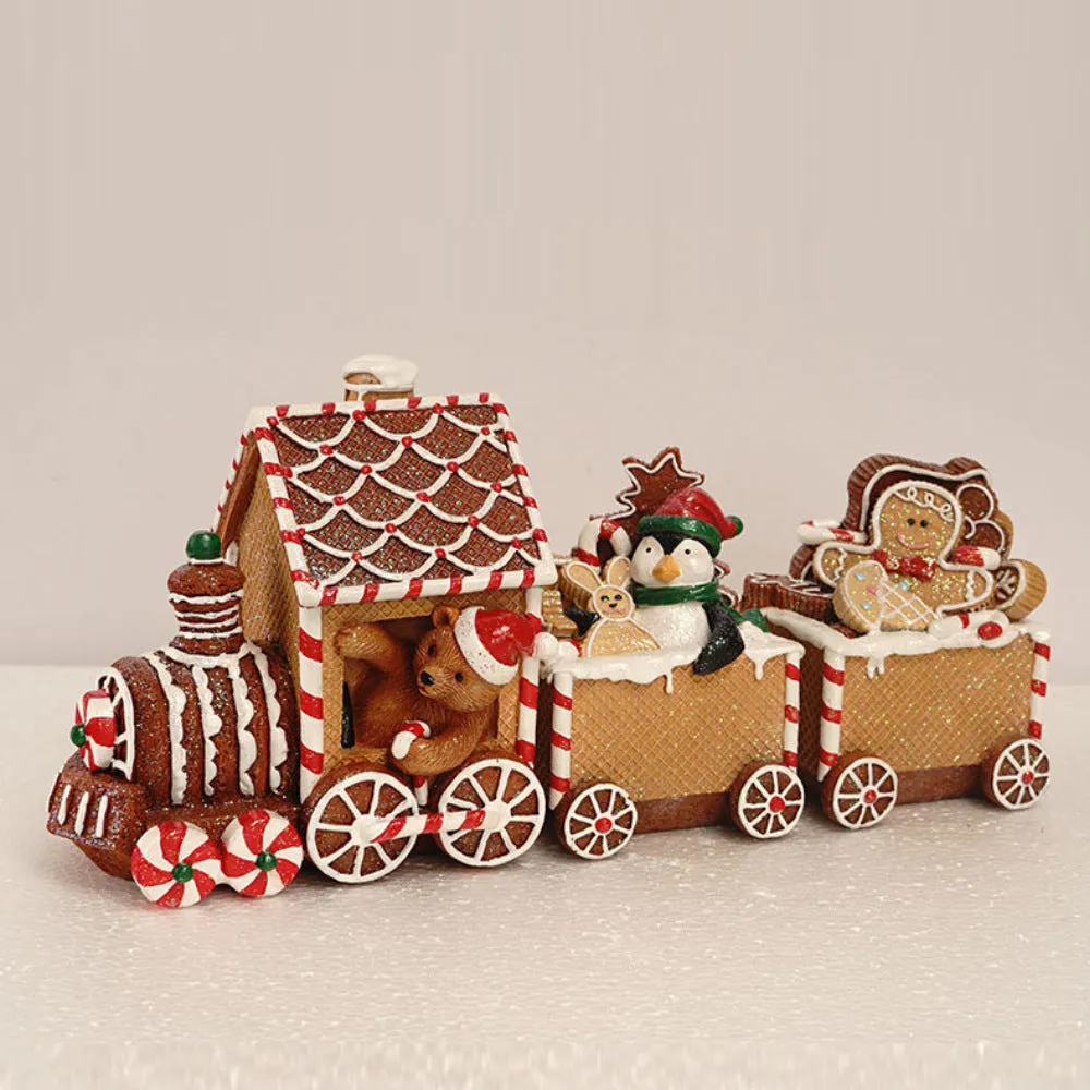 Gingerbread Train Christmas Decoration