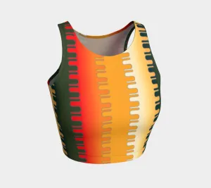 Groovy Athletic Crop Top