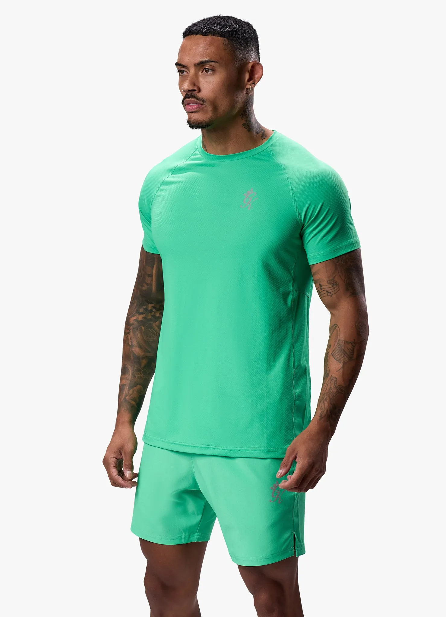 Gym King Energy Tee - Apple Green