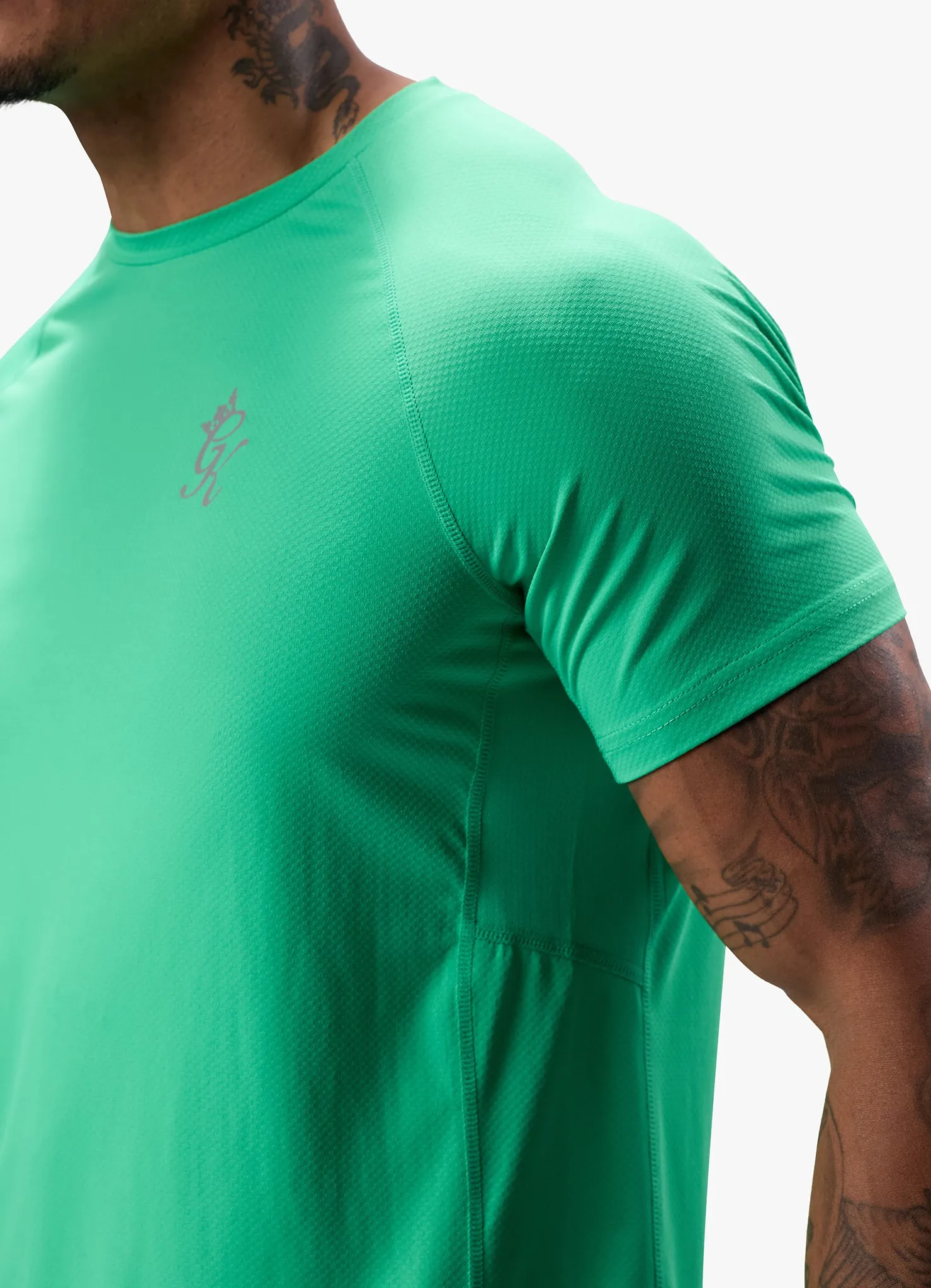 Gym King Energy Tee - Apple Green